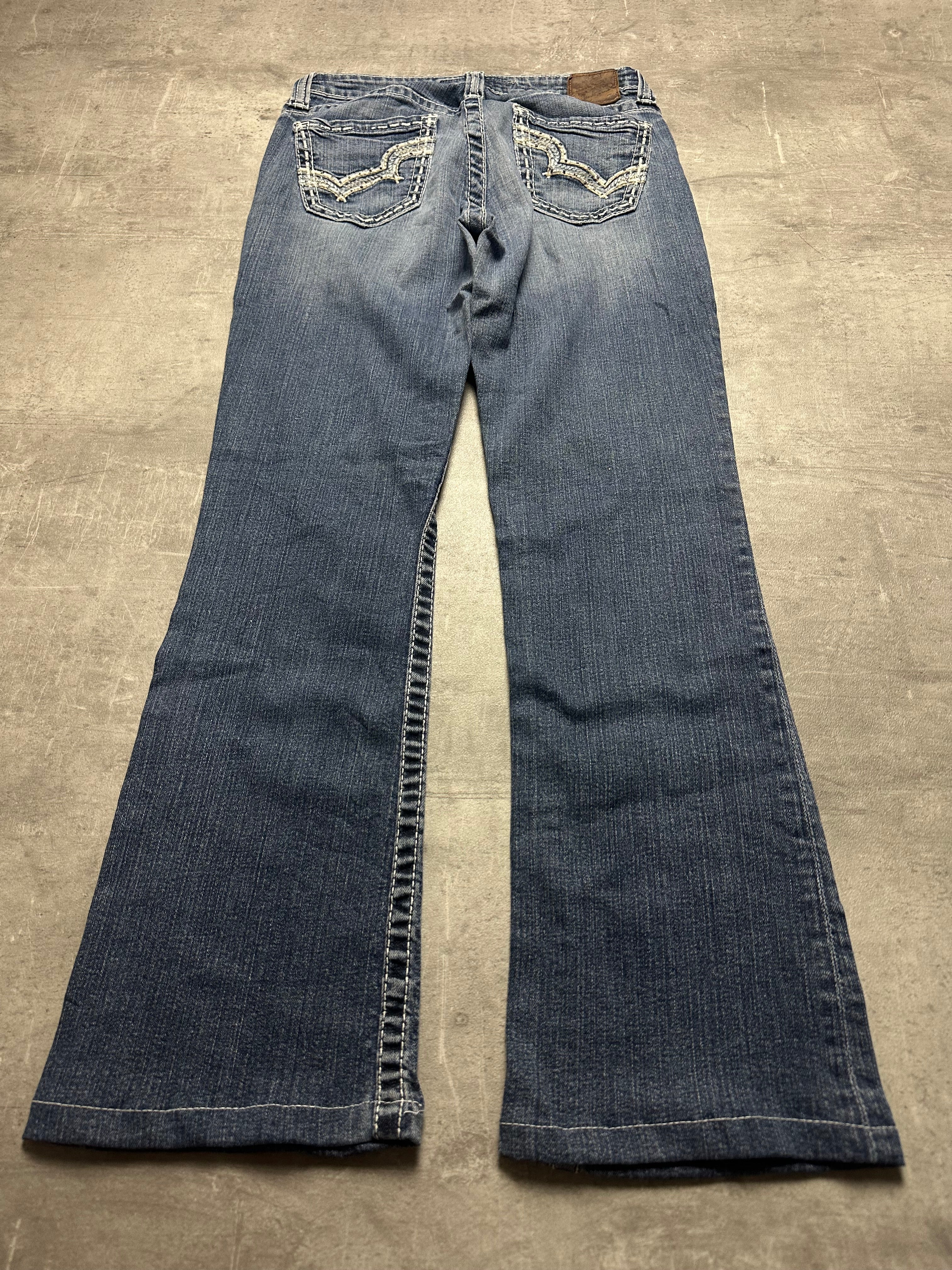 VINTAGE Y2K MISS ME STYLE BOOTCUT DENIM - S