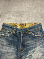 VINTAGE JAPANESE STYLE BAGGY DENIM - M