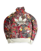 MULTI VINTAGE ADIDAS FIREBIRD FLOWERS TRACK JACKET RARE