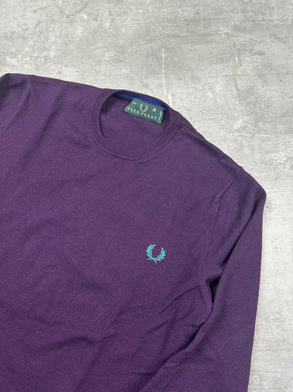 PURPLE VINTAGE FRED PERRY KNIT - S/M