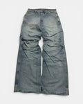 GREY/BLUE VINTAGE G-STAR RAW BAGGY STRAIGHT FIT DENIM