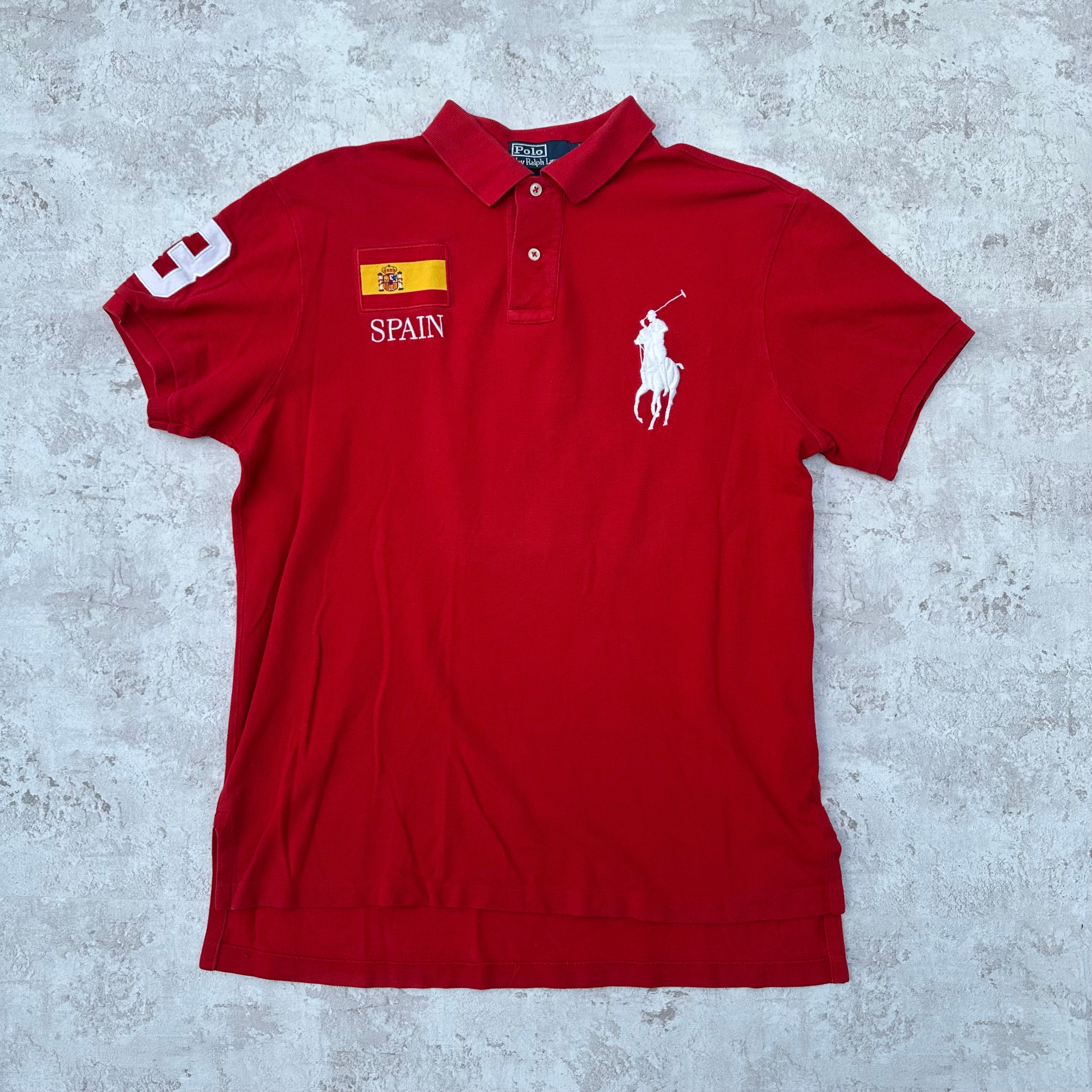 トップス Polo by Ralph Lauren pony polo shirt Red 16962007_34960774_600.jpg