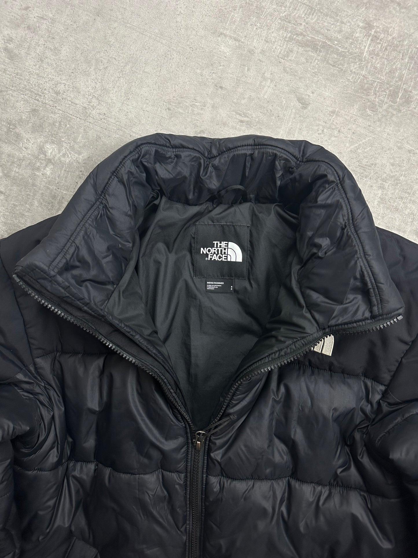 BLACK THE NORTH FACE PUFFER JACKET - 2000s - M/L