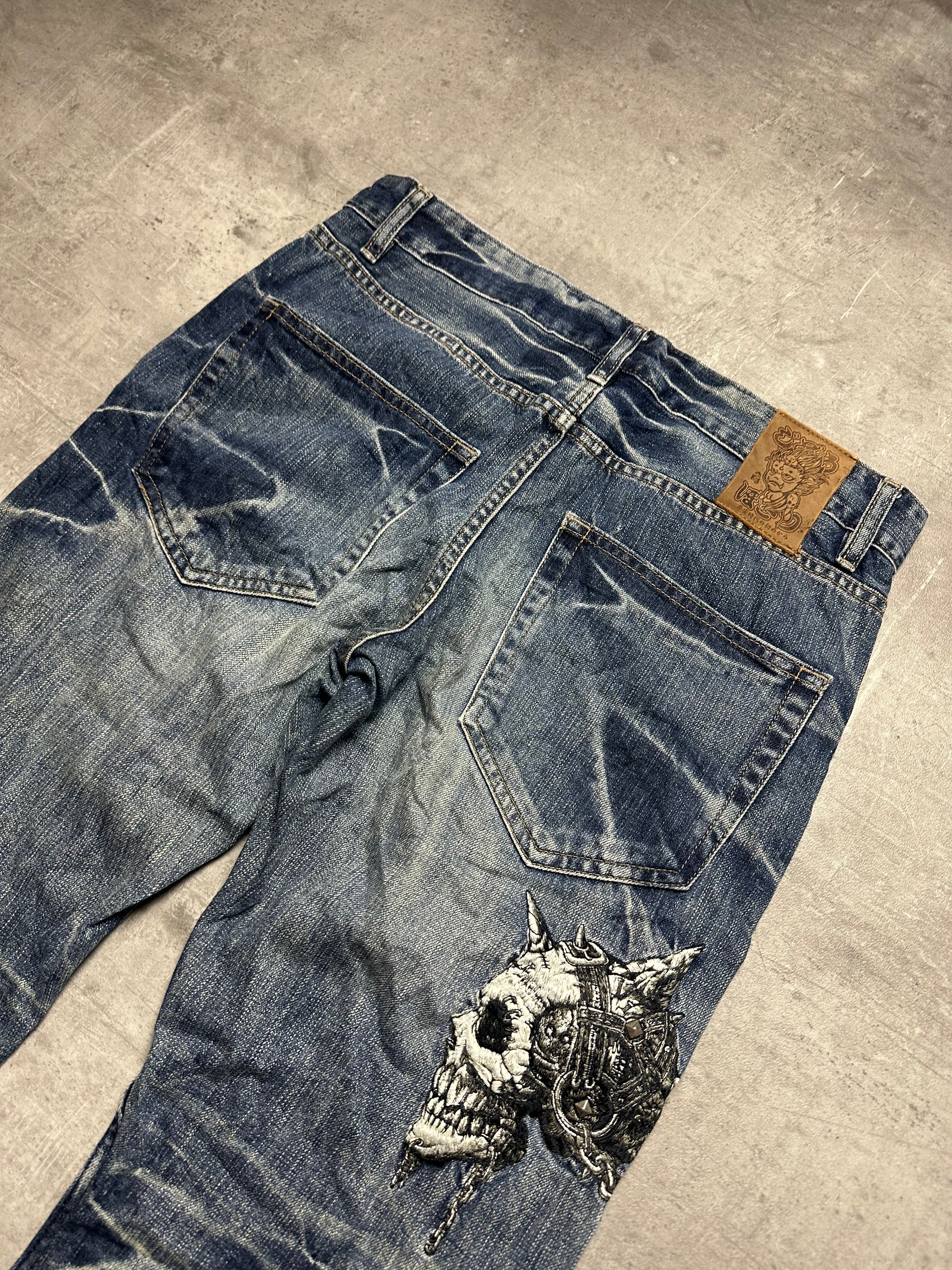 VINTAGE JAPANESE STYLE BAGGY DENIM - M/L