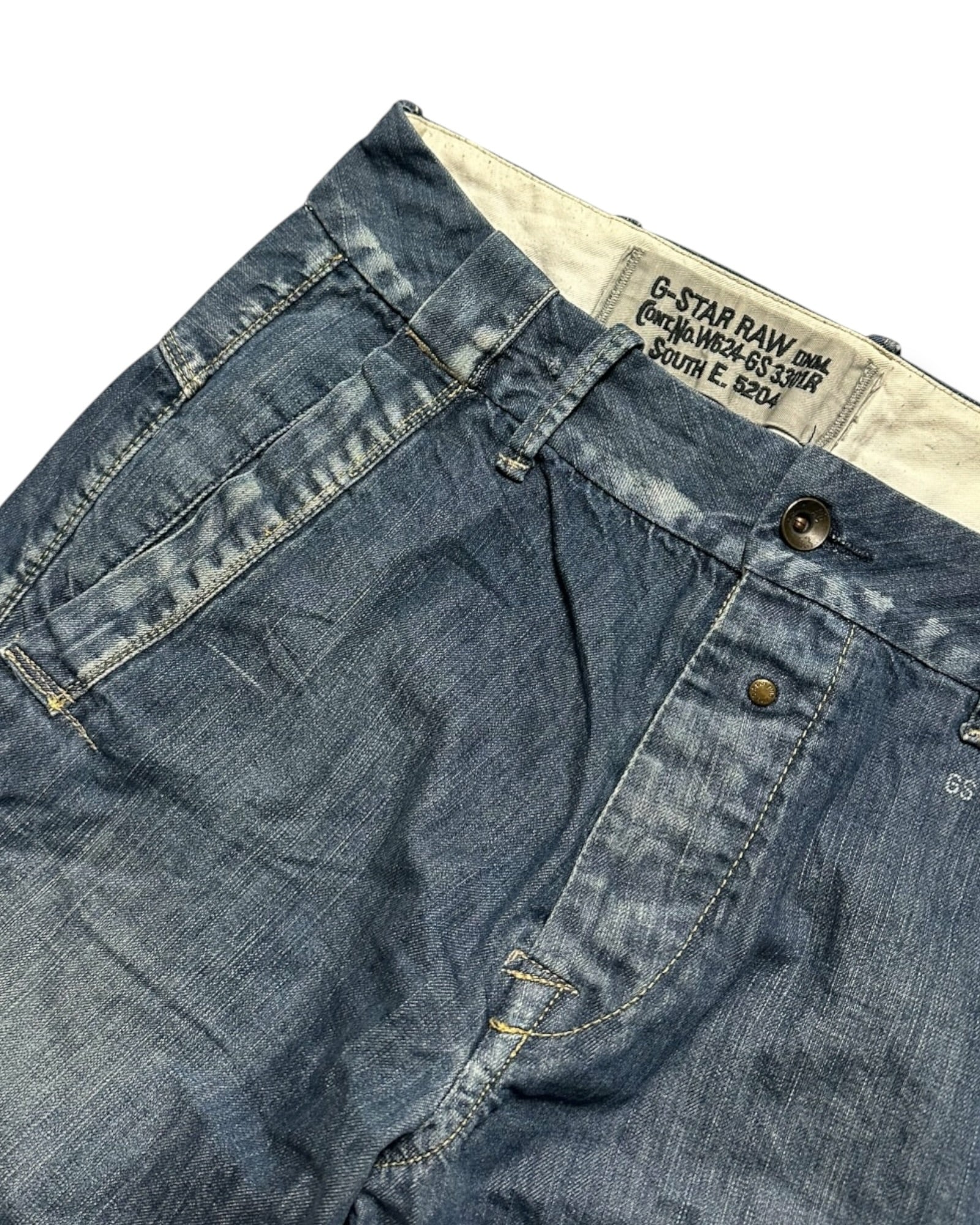 BLUE VINTAGE G-STAR RAW BAGGY FIT DENIM