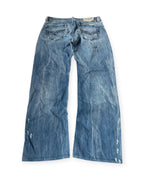 BLUE VINTAGE DIESEL BAGGY STRAIGHT FIT DENIM RARE