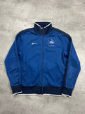 BLUE VINTAGE NIKE RETRO FRANCE TRACK JACKET - 2000s - M/L