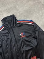 BLACK VINTAGE ADIDAS CHILE62 TRACK JACKET - 2000s - S