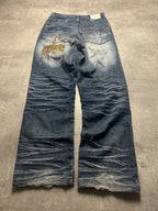 VINTAGE JAPANESE STYLE BAGGY DENIM - M/L