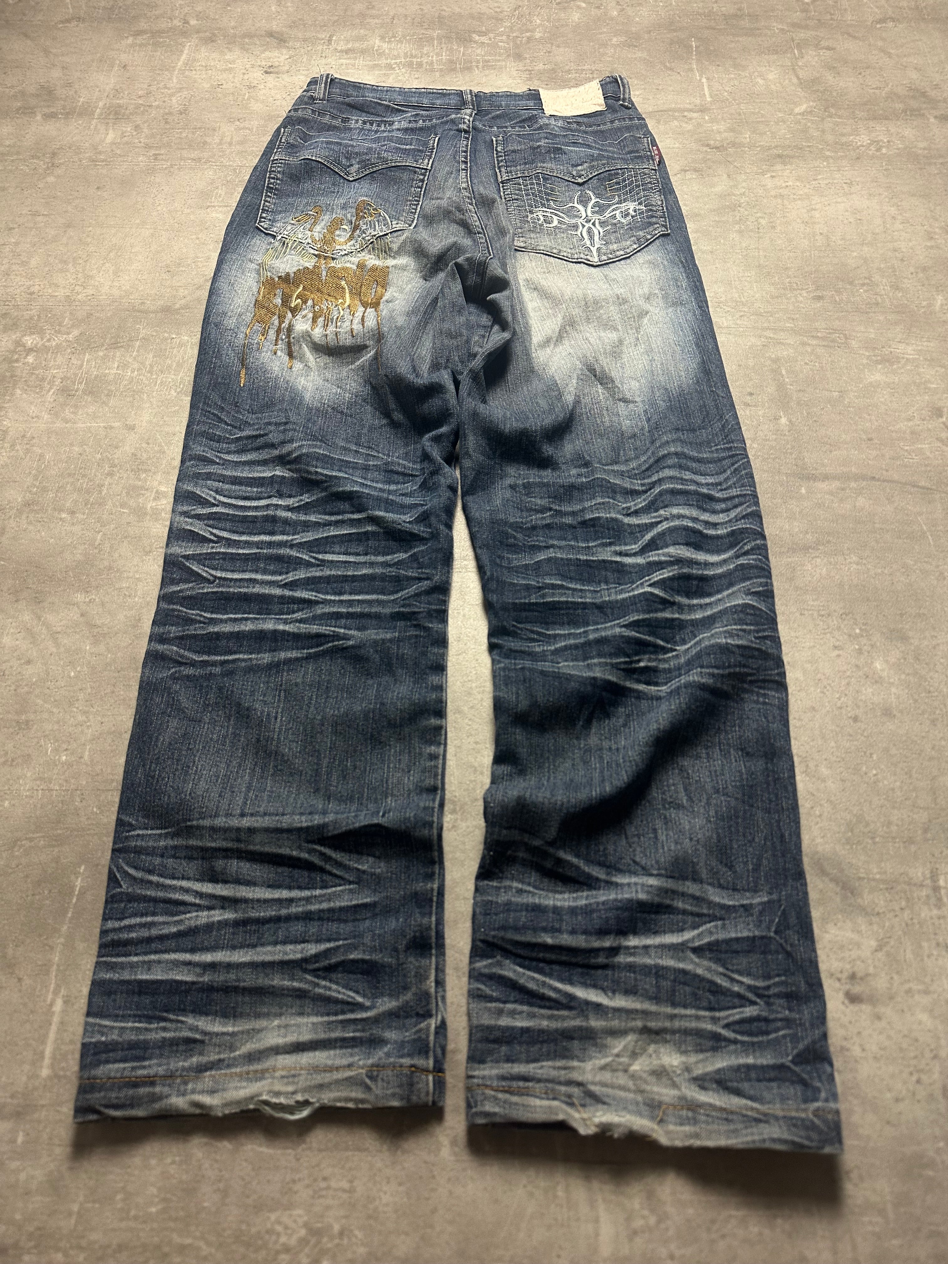VINTAGE JAPANESE STYLE BAGGY DENIM - M/L