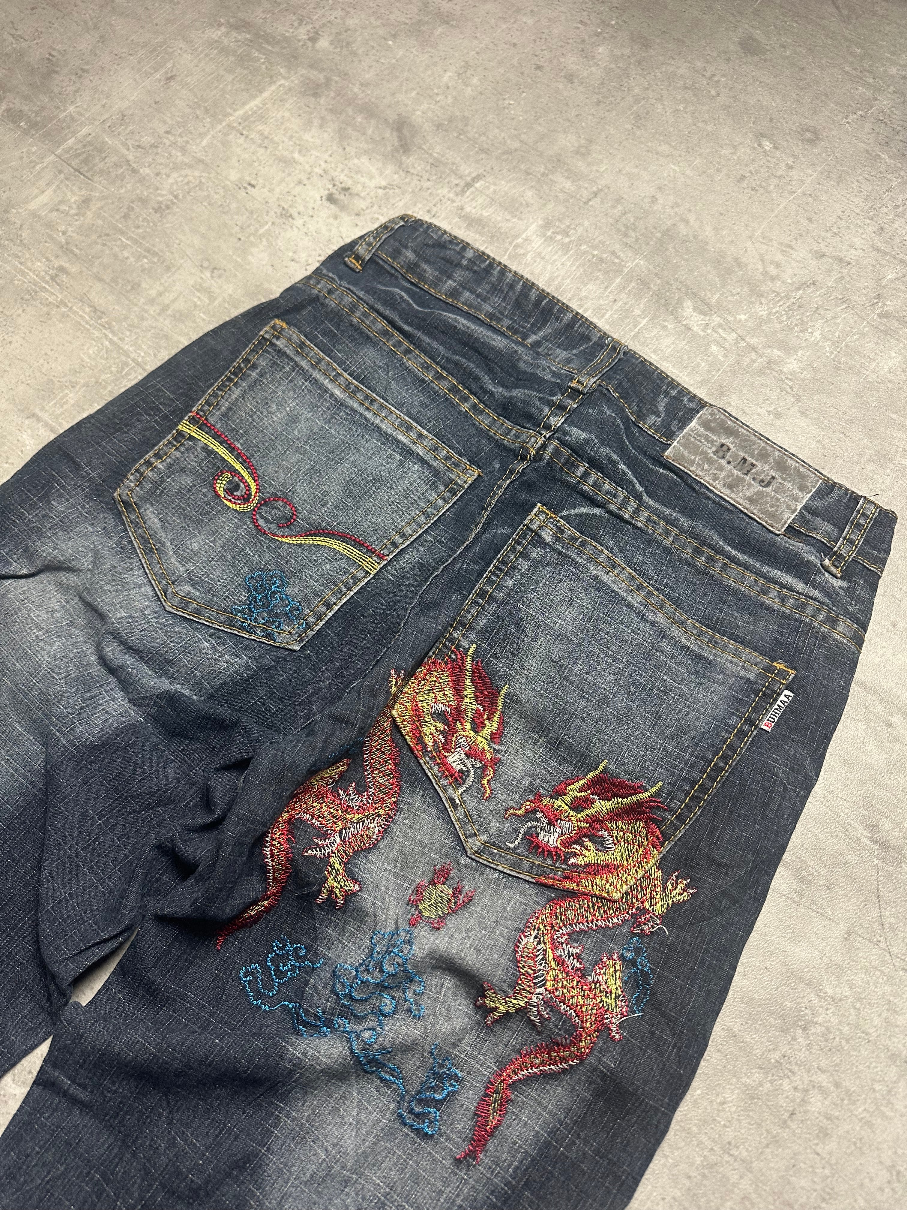 VINTAGE JAPANESE STYLE BAGGY DENIM - M/L