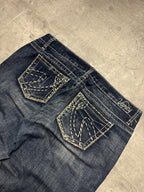 VINTAGE Y2K BAGGY BOOTCUT DENIM - M/L