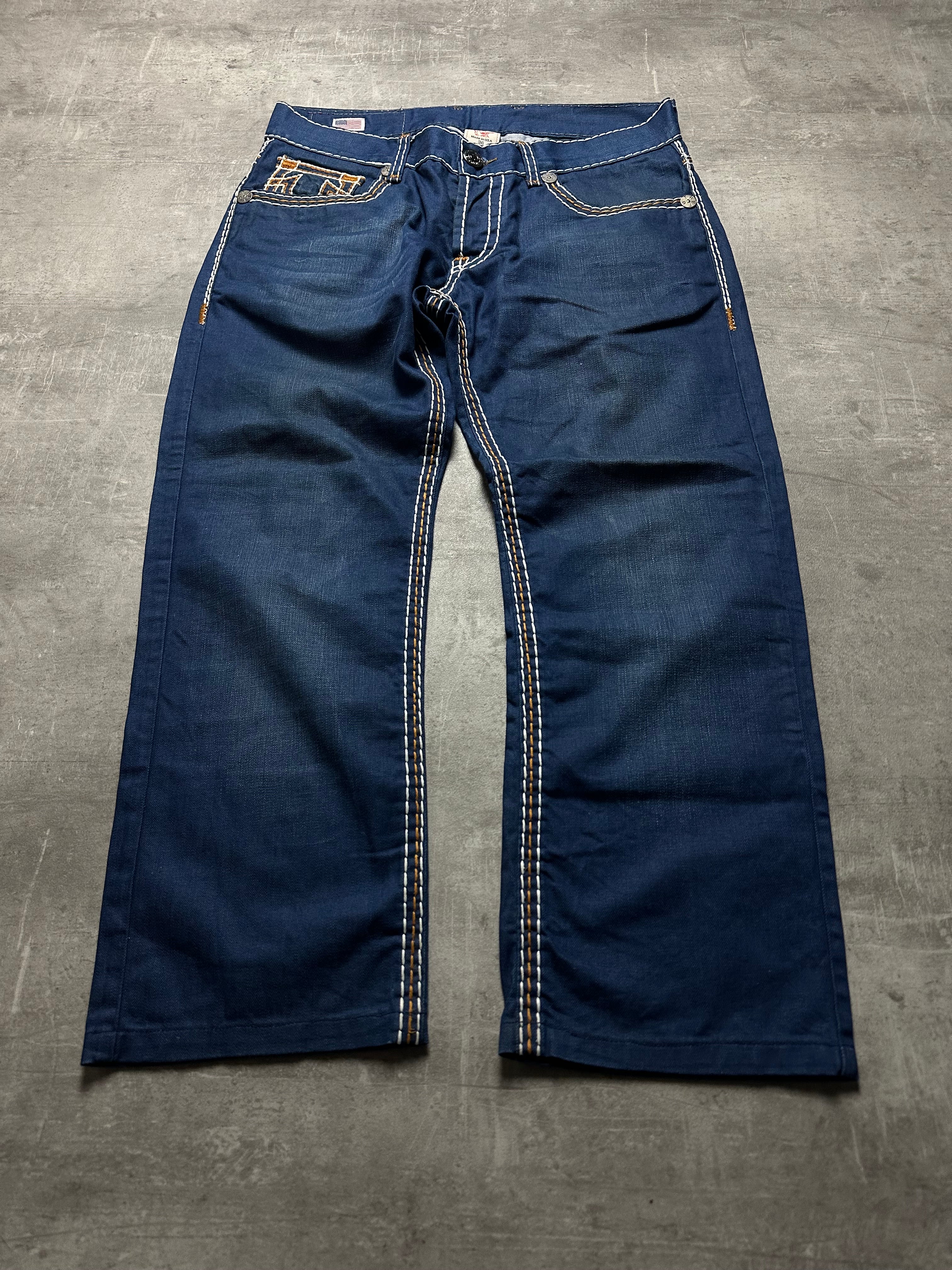 VINTAGE TRUE RELIGION BAGGY FIT DENIM