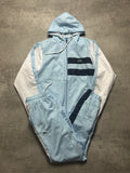 BLUE/WHITE LACOSTE SPORT TRACKSUIT - 2000s - S/M