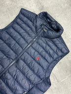 NAVY POLO RALPH LAUREN DOWN VEST - M/L