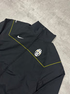 BLACK/YELLOW VINTAGE NIKE JUVENTUS TRACK JACKET - 2000s - M/L