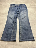 VINTAGE Y2K BAGGY BOOTCUT DENIM - M/L