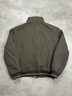OLIVE VINTAGE FRED PERRY BOMBER JACKET - 2000s - L