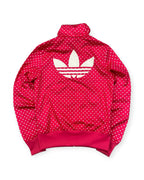 PINK VINTAGE ADIDAS FIREBIRD LIPS TRACKJACKET RARE (W)