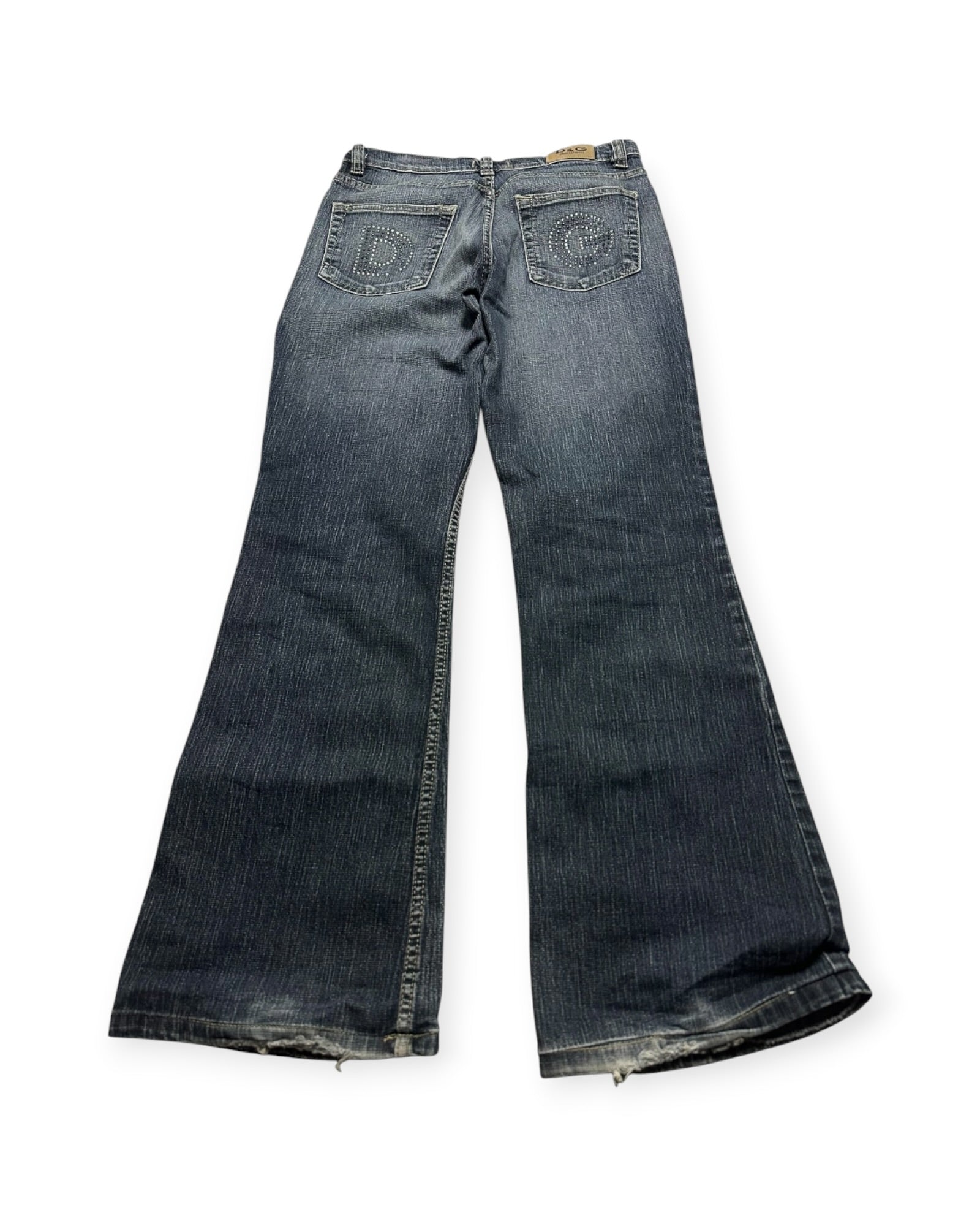 BLUE VINTAGE DOLCE&GABANNA EMBROIDERY DENIM (W)