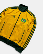 VINTAGE ADIDAS RETRO FIREBIRD BRASIL WM FIFA WORLD CUP TRACKJACKET RARE