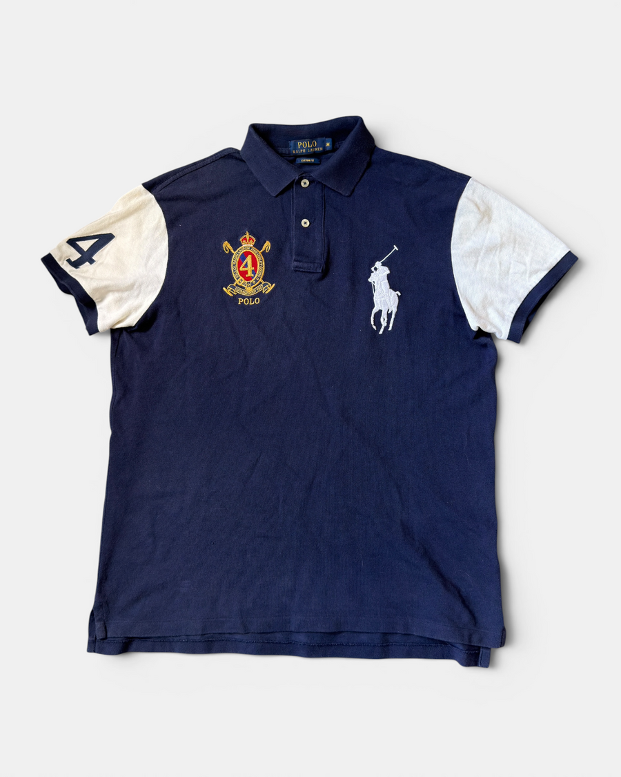 NAVY/WHITE POLO RALPH LAUREN BIG PONY POLOSHIRT
