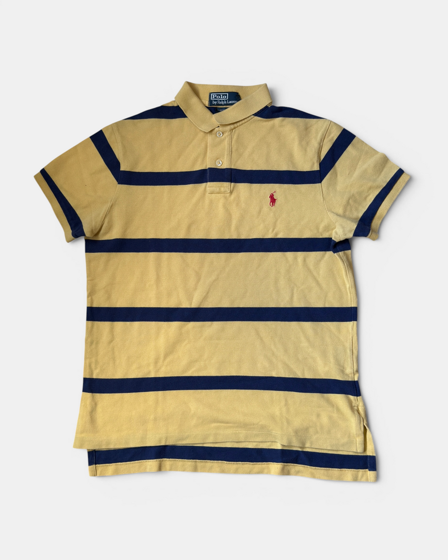 YELLOW/BLUE POLO RALPH LAUREN PONY POLOSHIRT