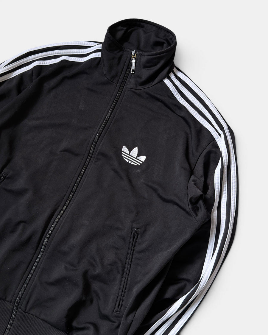 BLACK/WHITE VINTAGE ADIDAS RETRO FIREBIRD 2000S TRACKJACKET