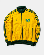 VINTAGE ADIDAS RETRO FIREBIRD BRASIL WM FIFA WORLD CUP TRACKJACKET RARE
