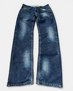 BLUE/BEIGE VINTAGE G-STAR RAW 3301 DENIM JEANS