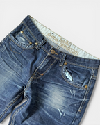 BLUE/BEIGE VINTAGE G-STAR RAW 3301 DENIM JEANS