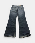 BLUE VINTAGE DOLCE & GABANNA EMBROIDERY DENIM JEANS