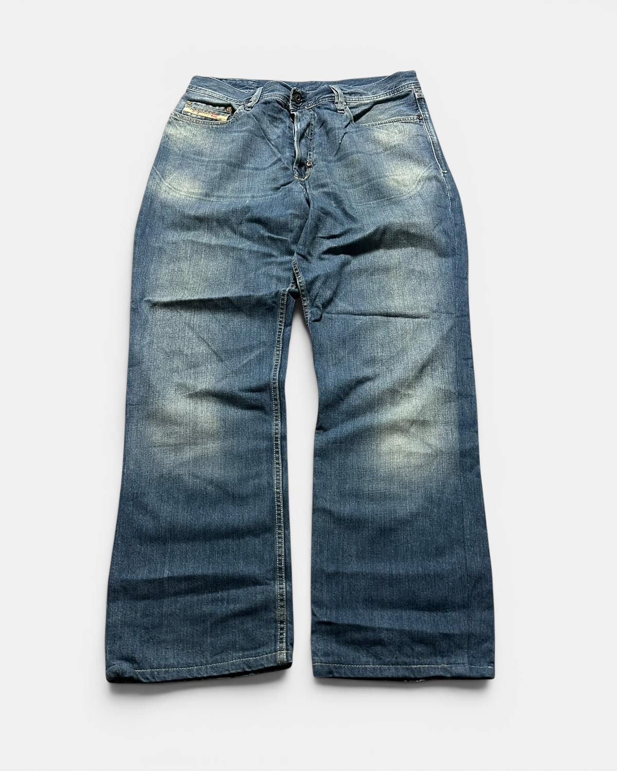BLUE VINTAGE DIESEL INDUSTRIES DENIM JEANS