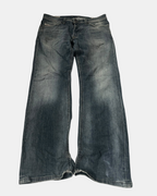 BLUE/GREY VINTAGE DIESEL INDUSTRIES DENIM JEANS