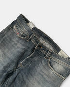 BLUE/GREY VINTAGE DIESEL INDUSTRIES DENIM JEANS