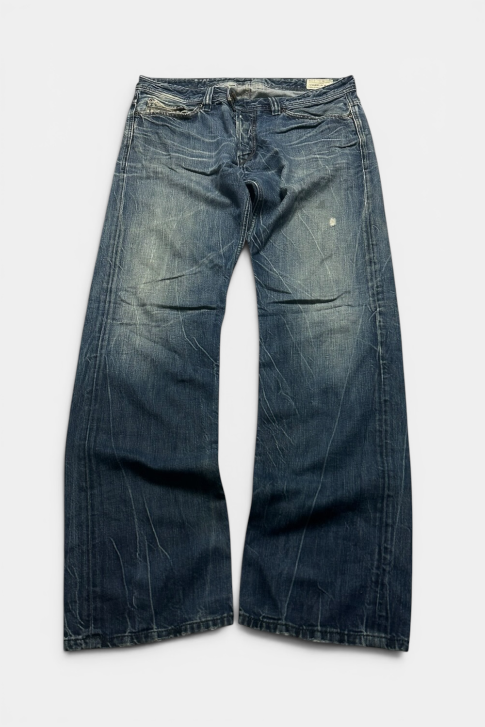 BLUE VINTAGE DIESEL INDUSTRIES LARKEE DENIM JEANS