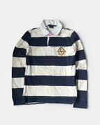 BLUE/WHITE RALPH LAUREN GOLF LONGSLEEVE (W)