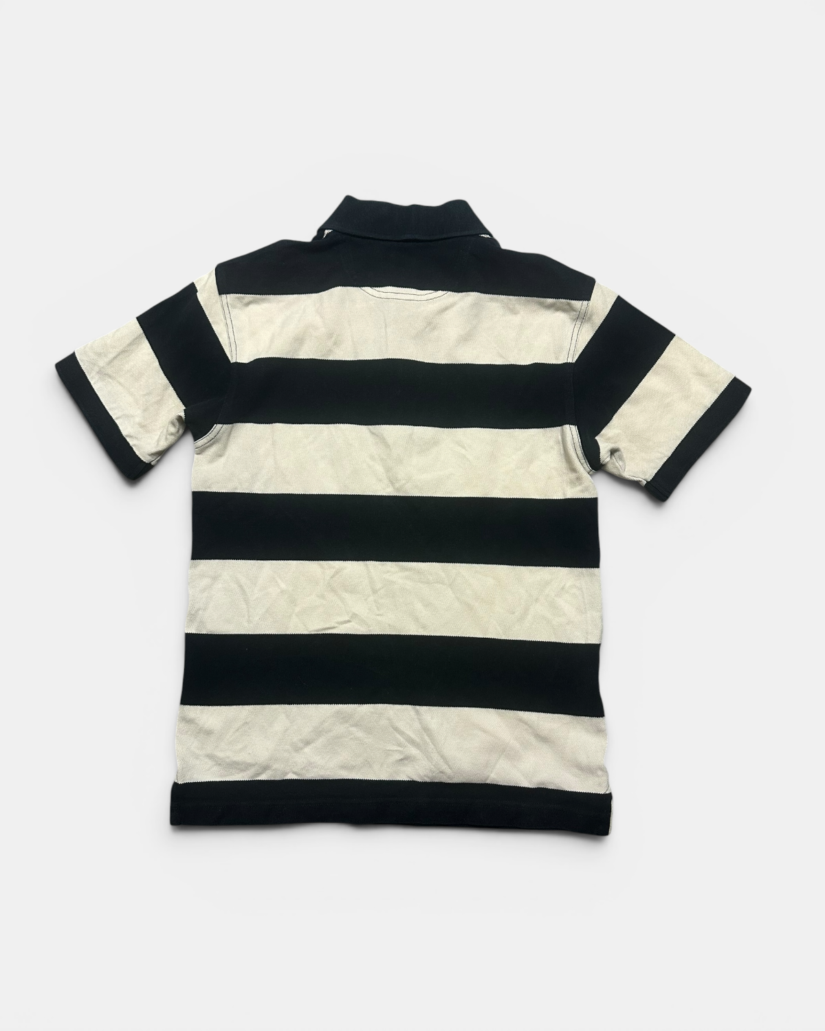 BEIGE/BLACK FRED PERRY POLOSHIRT