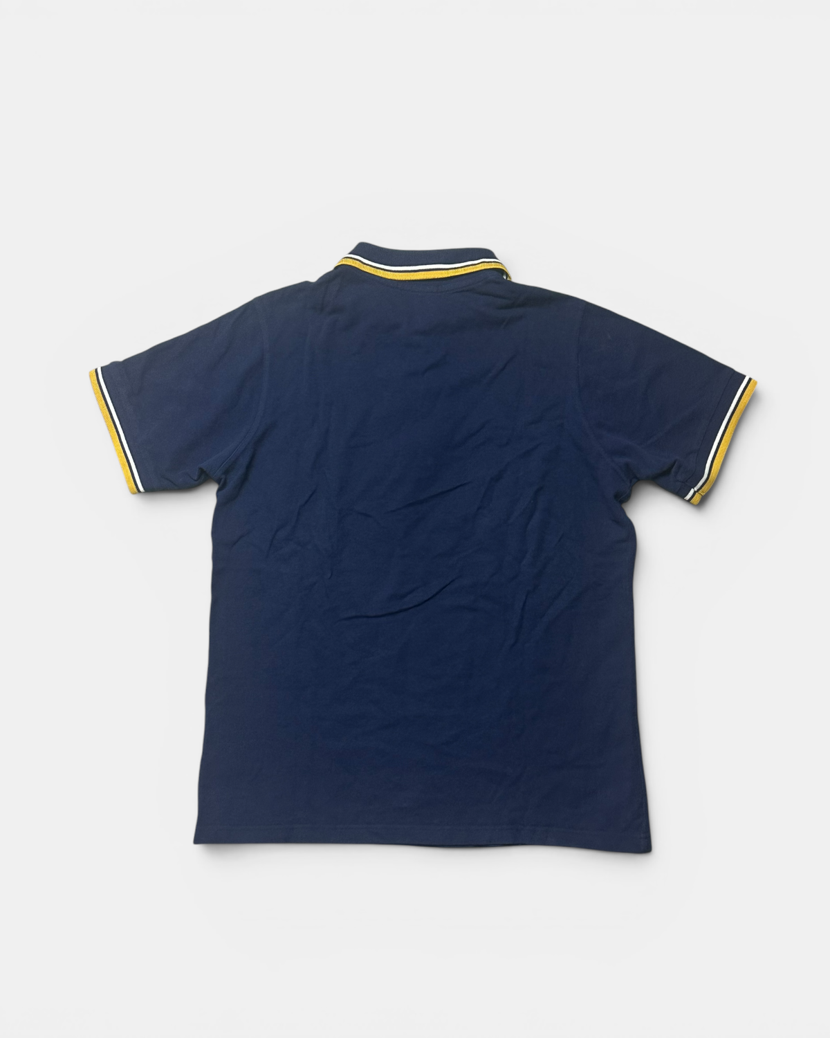 BLUE/ORANGE FRED PERRY POLOSHIRT