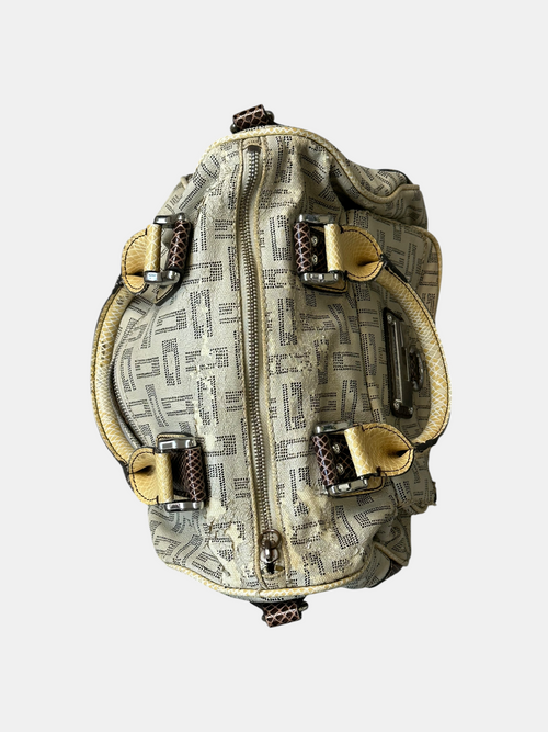 BEIGE VINTAGE GUESS RARE Y2K BAG