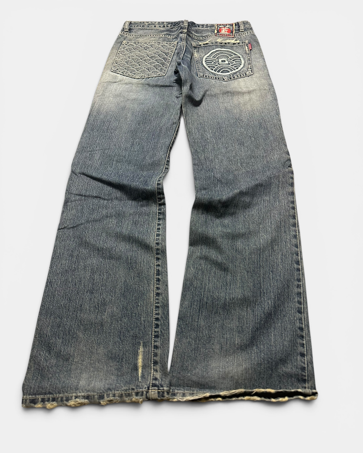BLUE VINTAGE JAPANESE STYLE DENIM JEANS