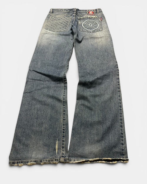 BLUE VINTAGE JAPANESE STYLE DENIM JEANS