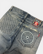 BLUE VINTAGE JAPANESE STYLE DENIM JEANS