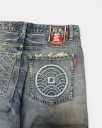 BLUE VINTAGE JAPANESE STYLE DENIM JEANS