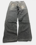 GREY VINTAGE JAPANESE STYLE DENIM JEANS