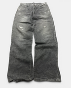 GREY VINTAGE JAPANESE STYLE DENIM JEANS