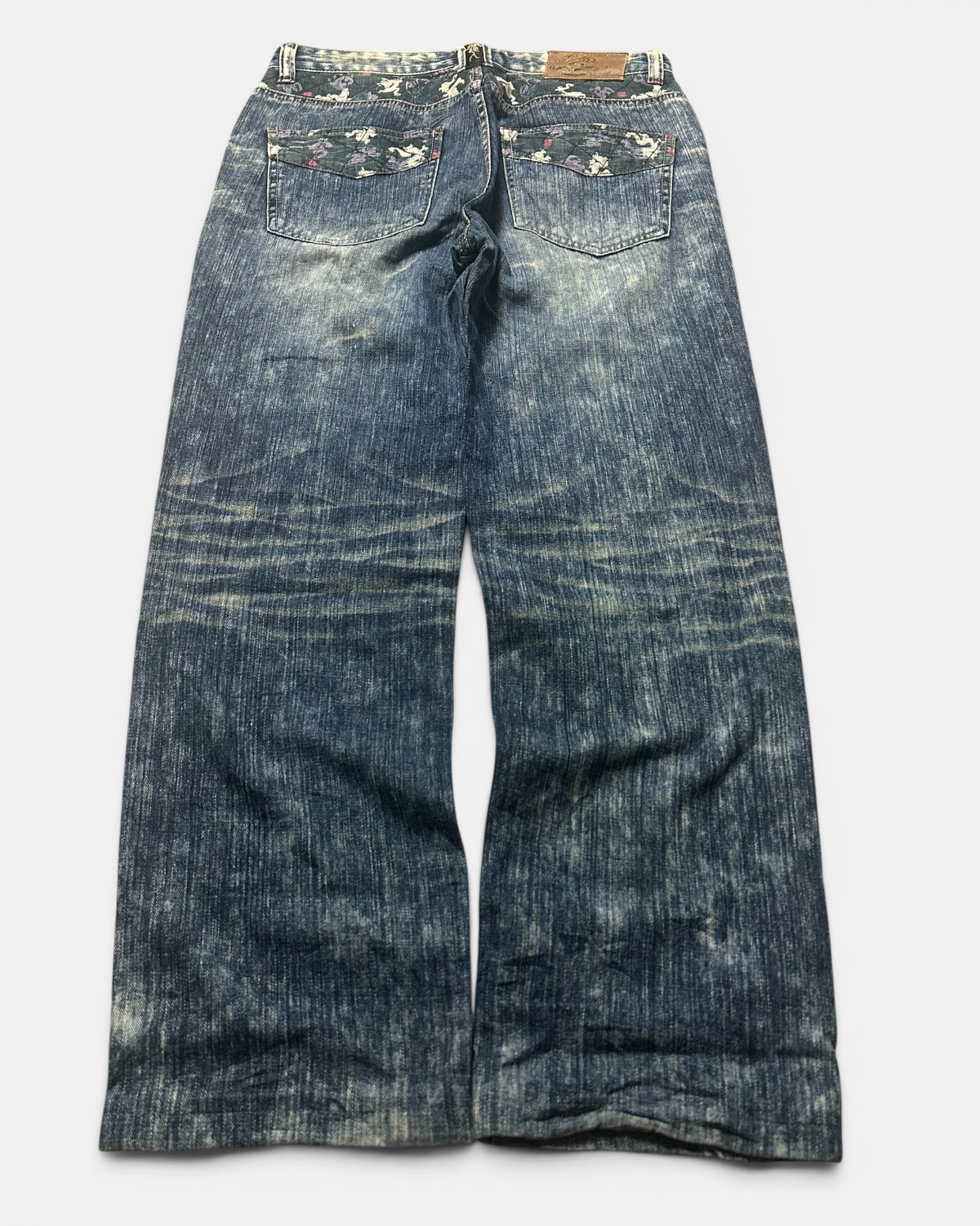 BLUE VINTAGE JAPANESE STYLE DENIM JEANS