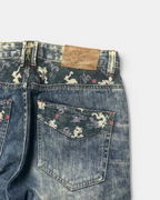 BLUE VINTAGE JAPANESE STYLE DENIM JEANS