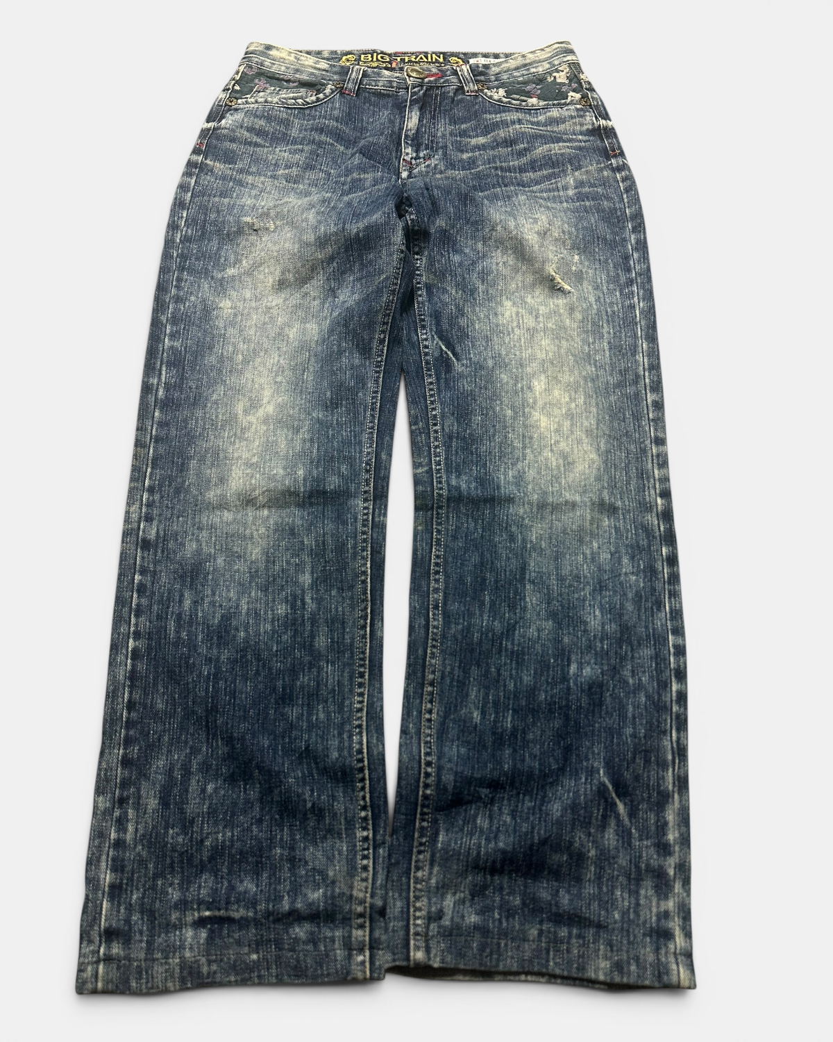 BLUE VINTAGE JAPANESE STYLE DENIM JEANS