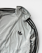 GREY/BLUE VINTAGE ADIDAS RETRO FIREBIRD TRACKJACKET